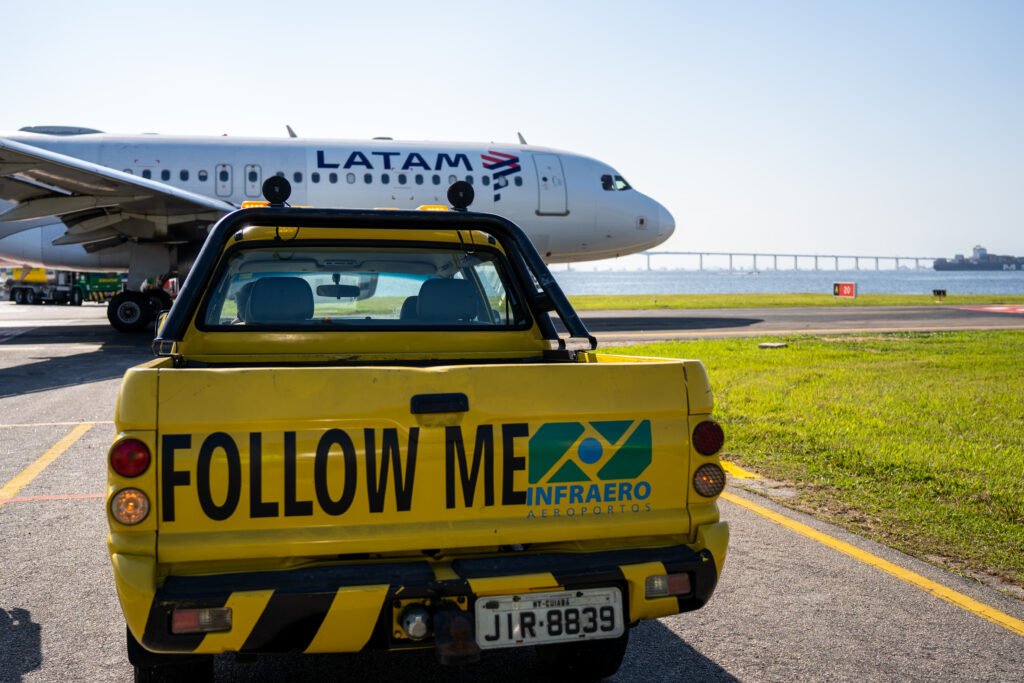 Aeroporto Santos Dumont, no Rio de Janeiro